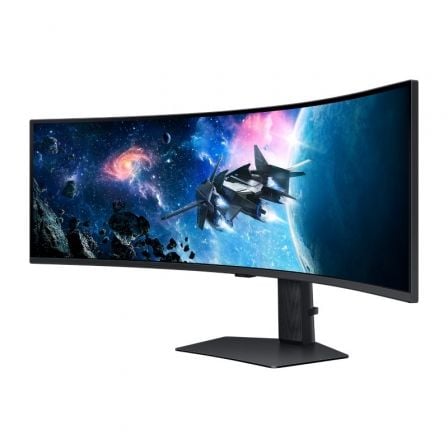 Monitor Gaming Ultrapanorámico Curvo Samsung Odyssey G9 S49CG954EU 49'/ Dual QHD/ 1ms/ 240Hz/ VA/ Regulable en altura/ Negro - Tiensol