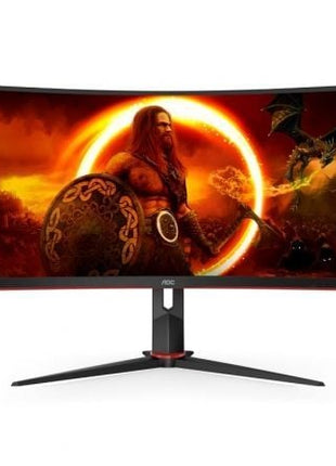 Monitor Gaming Ultraparonámico Curvo AOC CU34G2XP/BK 34'/ WQHD/ 1ms/ 180Hz/ VA/ Negro - Tiensol