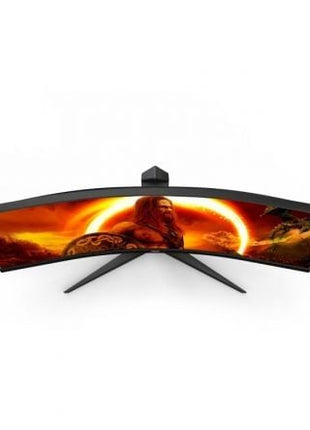 Monitor Gaming Ultraparonámico Curvo AOC CU34G2XP/BK 34'/ WQHD/ 1ms/ 180Hz/ VA/ Negro - Tiensol