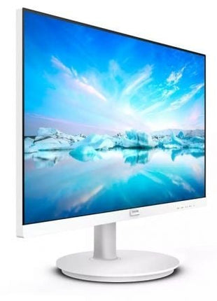 Monitor Philips 241V8AW 23.8'/ Full HD/ Multimedia/ Blanco - Tiensol