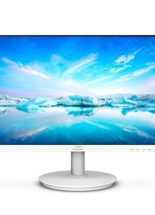 Monitor Philips 241V8AW 23.8'/ Full HD/ Multimedia/ Blanco - Tiensol