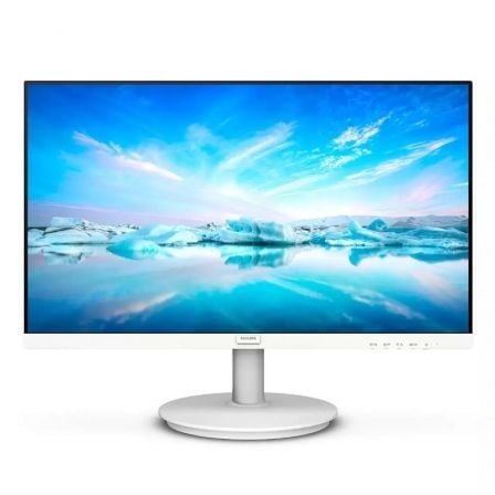 Monitor Philips 241V8AW 23.8'/ Full HD/ Multimedia/ Blanco - Tiensol