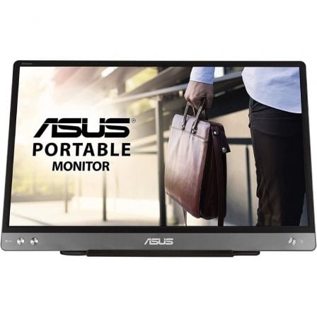 Monitor Portátil Asus ZenScreen MB14AC 14'/ Full HD/ Plata y Negro - Tiensol