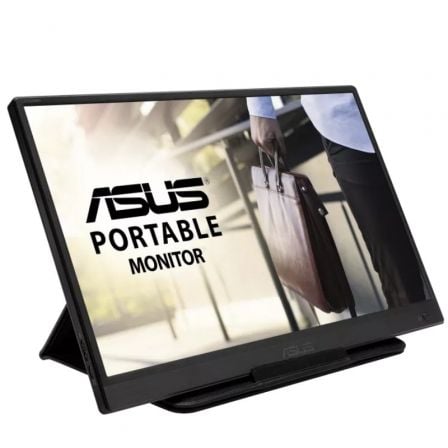 Monitor Portátil Asus ZenScreen MB165B 15.6'/ WXGA/ Negro - Tiensol