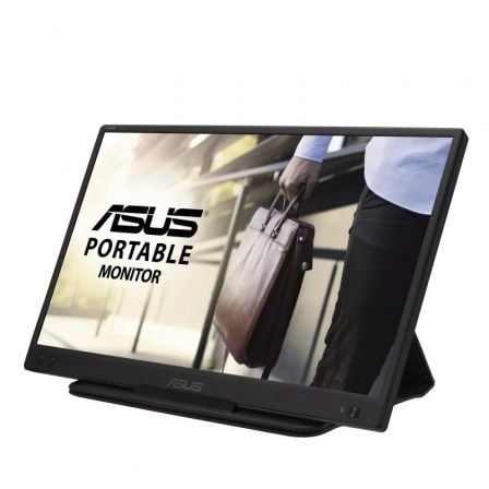 Monitor Portátil Asus ZenScreen MB166C 15.6'/ Full HD/ Negro - Tiensol