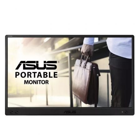 Monitor Portátil Asus ZenScreen MB166C 15.6'/ Full HD/ Negro - Tiensol