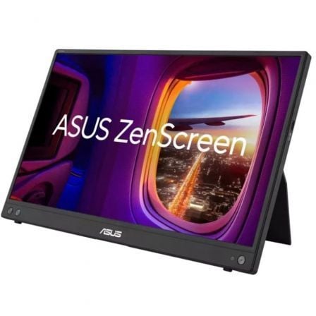 Monitor Portátil Asus ZenScreen MB16AHV 15.6'/ Full HD/ Negro - Tiensol