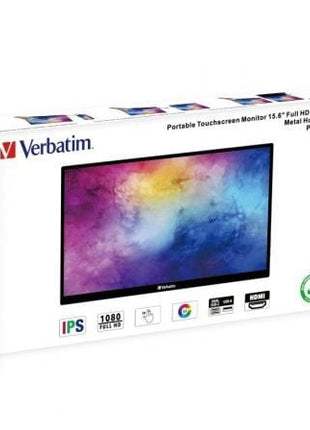 Monitor Portátil Táctil Verbatim PMT - 15 15.6'/ Full HD/ Multimedia/ Negro - Tiensol