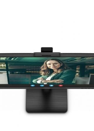 Monitor Profesional AOC Q27P3CW 27'/ QHD/ Webcam/ Multimedia/ Regulable en altura/ Negro - Tiensol