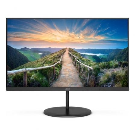 Monitor Profesional AOC Q27V4EA 27'/ QHD/ Multimedia/ Negro - Tiensol