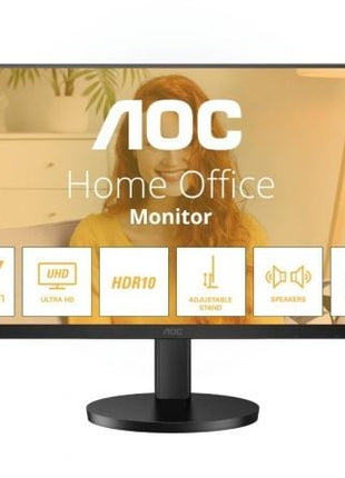 Monitor Profesional AOC U27B3AF 27'/ 4K/ Multimedia/ Regulable en altura/ Negro - Tiensol