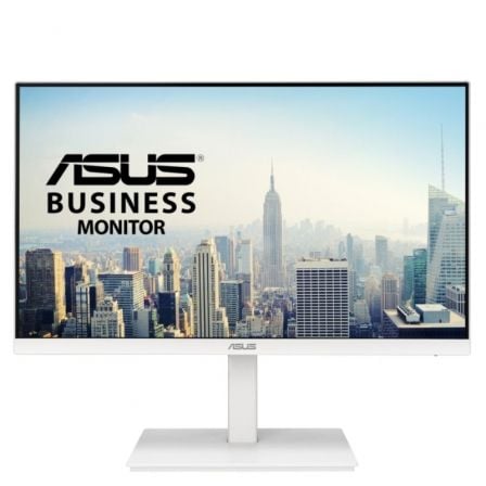 Monitor Profesional Asus VA24EQSB - W 23.8'/ Full HD/ Multimedia/ Regulable en altura/ Blanco - Tiensol