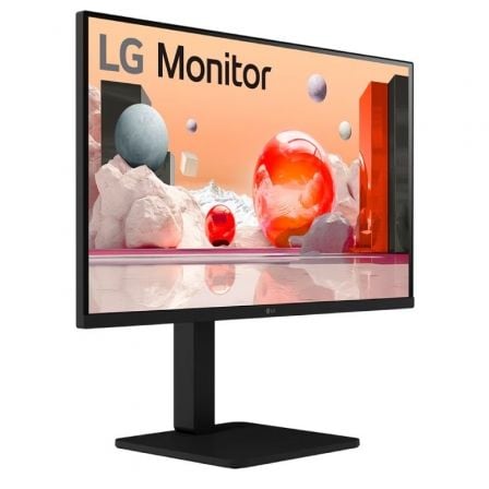 Monitor Profesional LG 27BA560 - B 27'/ Full HD/ Multimedia/ Regulable en altura/ Negro - Tiensol