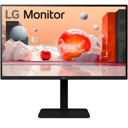 Monitor Profesional LG 27BA560 - B 27'/ Full HD/ Multimedia/ Regulable en altura/ Negro - Tiensol