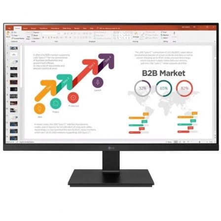 Monitor Profesional LG 27BL650C - B 27'/ Full HD/ Multimedia/ Regulable en altura/ Negro - Tiensol