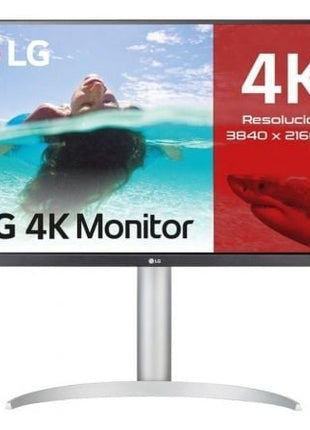 Monitor Profesional LG 27UP85NP - W 27'/ 4K/ Multimedia/ Regulable en altura/ Plata - Tiensol