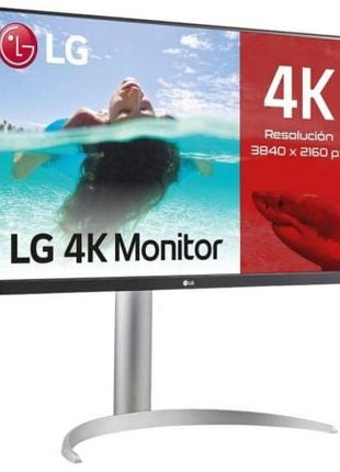 Monitor Profesional LG 27UP85NP - W 27'/ 4K/ Multimedia/ Regulable en altura/ Plata - Tiensol