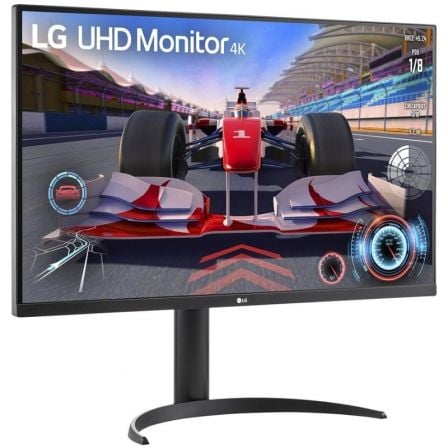 Monitor Profesional LG UltraFine 32UR550 - B 31.5'/ 4K/ Multimedia/ Regulable en altura/ Negro - Tiensol