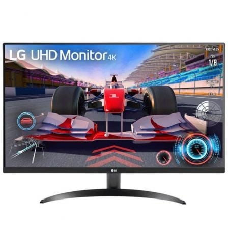 Monitor Profesional LG UltraFine 32UR550 - B 31.5'/ 4K/ Multimedia/ Regulable en altura/ Negro - Tiensol