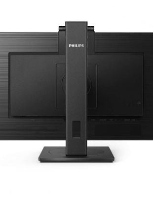 Monitor Profesional Philips 242B1H 23.8'/ Full HD/ Webcam/ Multimedia/ Regulable en altura/ Negro - Tiensol