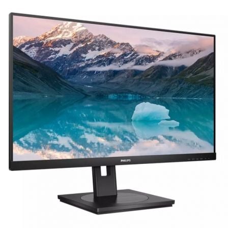 Monitor Profesional Philips 242S9JML 23.8'/ Full HD/ Multimedia/ Regulable en altura/ Negro - Tiensol