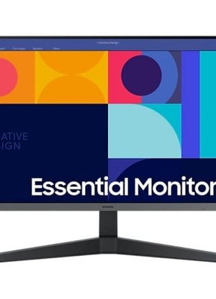 Monitor Profesional Samsung Essential Monitor S3 S24C330GAU/ 24'/ Full HD/ Negro - Tiensol