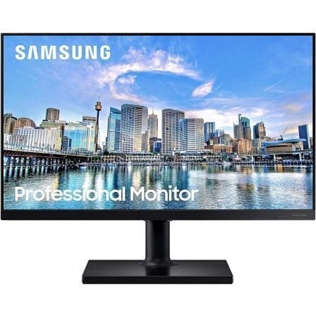 Monitor Profesional Samsung LF24T450FQR 24'/ Full HD/ Regulable en altura/ Negro - Tiensol