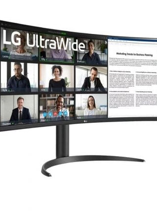 Monitor Profesional Ultrapanorámico Curvo LG 34WR55QC - B 34'/ WQHD/ Regulable en altura/ Negro - Tiensol