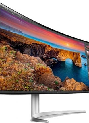 Monitor Profesional Ultrapanorámico Curvo LG 40WP95CP - W 39.7'/ 5K2K/ Multimedia/ Regulable en altura/ Plata - Tiensol