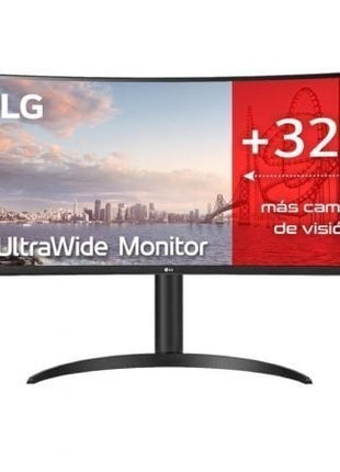 Monitor Profesional Ultrapanorámico Curvo LG UltraWide 34WP75CP - B 34'/ WQHD/ Multimedia/ Regulable en altura/ Negro - Tiensol