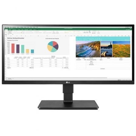 Monitor Profesional Ultrapanorámico LG 29BN650 - B 29'/ WFHD/ Multimedia/ Regulable en altura/ Negro - Tiensol