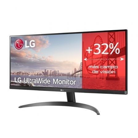 Monitor Profesional Ultrapanorámico LG 29WP500 - B 29'/ WFHD/ Negro - Tiensol