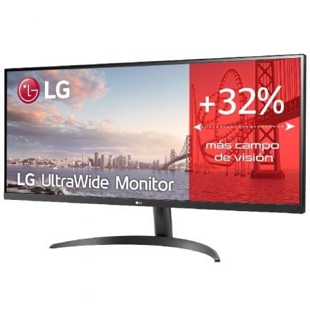 Monitor Profesional Ultrapanorámico LG 34WP500 - B 34'/ WFHD/ Negro - Tiensol