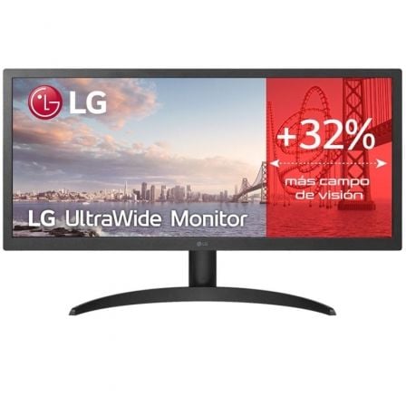 Monitor Profesional Ultrapanorámico LG UltraWide 26WQ500 - B 25.7'/ WFHD/ Negro - Tiensol