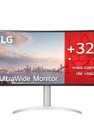 Monitor Profesional Ultrapanorámico LG UltraWide 34WQ650 - W 34'/ WFHD/ Multimedia/ Regulable en Altura/ Plata y Blanco - Tiensol