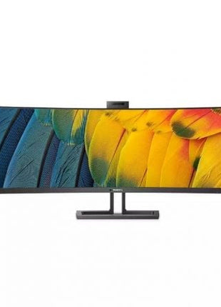 Monitor Profesional Ultraparonámico Curvo Philips 45B1U6900CH 44.5'/ Dual QHD/ Webcam/ Multimedia/ Regulable en altura/ Negro - Tiensol