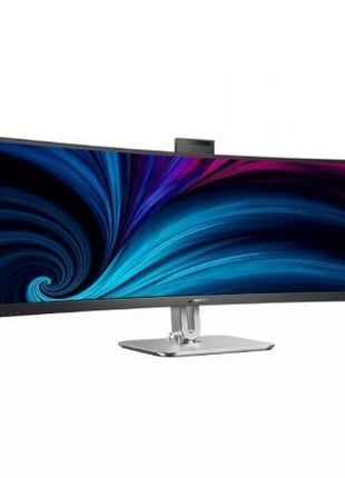 Monitor Profesional Ultraparonámico Curvo Philips 49B2U5900CH 48.8'/ Dual QHD/ Webcam/ Multimedia/ Regulable en altura/ Plata y Negro - Tiensol