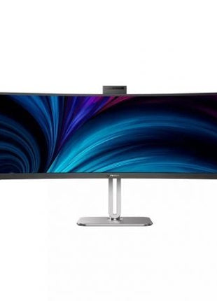 Monitor Profesional Ultraparonámico Curvo Philips 49B2U5900CH 48.8'/ Dual QHD/ Webcam/ Multimedia/ Regulable en altura/ Plata y Negro - Tiensol