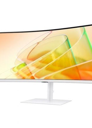 Monitor Profesional Ultraparonámico Curvo Samsung ViewFinity S6 S34C650TAU 34'/ UWQHD/ Multimedia/ Regulable en altura/ Blanco - Tiensol