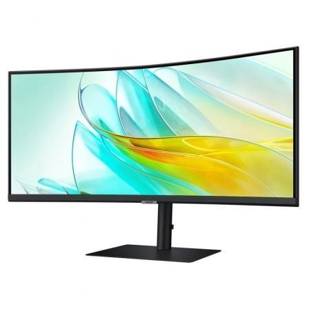 Monitor Profesional Ultraparonámico Curvo Samsung ViewFinity S6 S34C652UAU 34'/ UWQHD/ Multimedia/ Negro - Tiensol