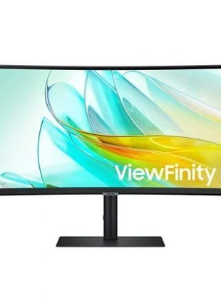 Monitor Profesional Ultraparonámico Curvo Samsung ViewFinity S6 S34C652UAU 34'/ UWQHD/ Multimedia/ Negro - Tiensol