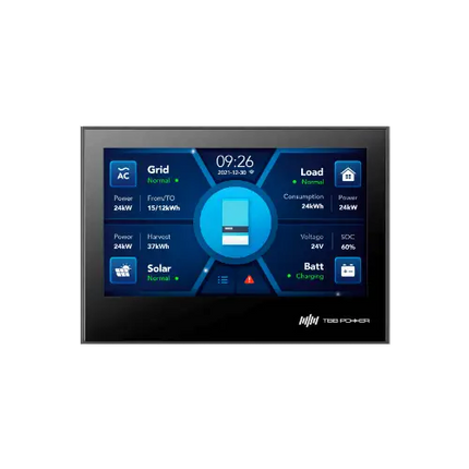 Monitor TBB Power E4 LCD 4,3’’ para sistemas solares - Accesorios de Inversores