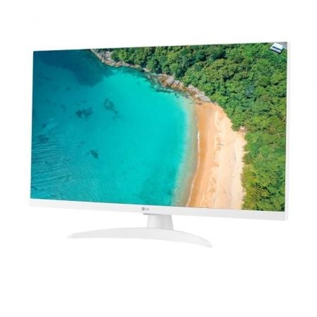 Monitor/Televisor LG 27TQ615S - WZ 27'/ Full HD/ Multimedia/ SmartTV/ Blanco - Tiensol