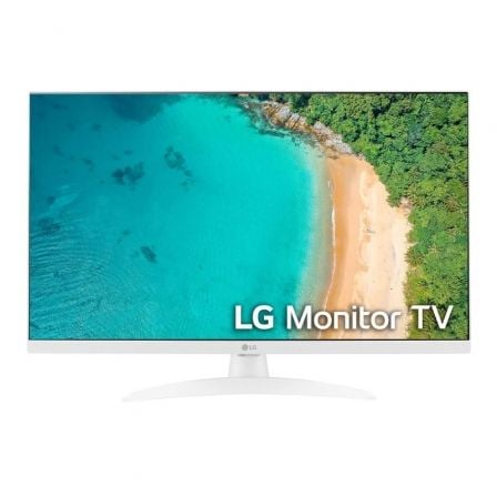 Monitor/Televisor LG 27TQ615S - WZ 27'/ Full HD/ Multimedia/ SmartTV/ Blanco - Tiensol