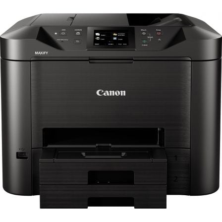 Multifunción Canon MAXIFY MB5450 WiFi/ Fax/ Dúplex/ Negra - Tiensol