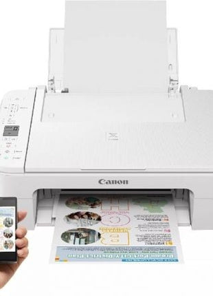 Multifunción Canon PIXMA TS3351 WiFi/ Blanca - Tiensol