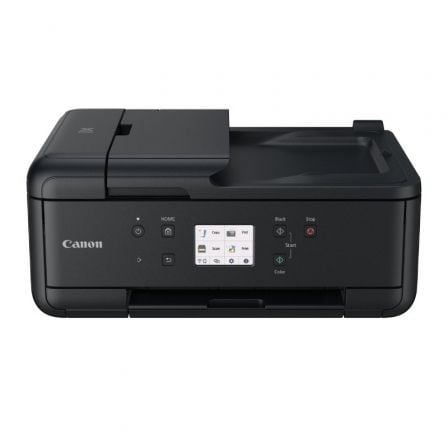 Multifunción Fotográfica Canon PIXMA TR7650 WiFi/ Fax/ Dúplex/ Negra - Tiensol