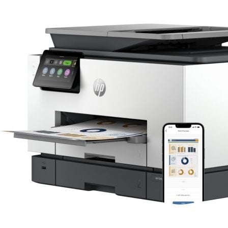 Multifunción HP Officejet Pro 9130b WiFi/ Fax/ Dúplex/ ADF/ Blanca - Tiensol