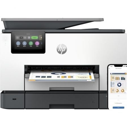 Multifunción HP Officejet Pro 9130b WiFi/ Fax/ Dúplex/ ADF/ Blanca - Tiensol