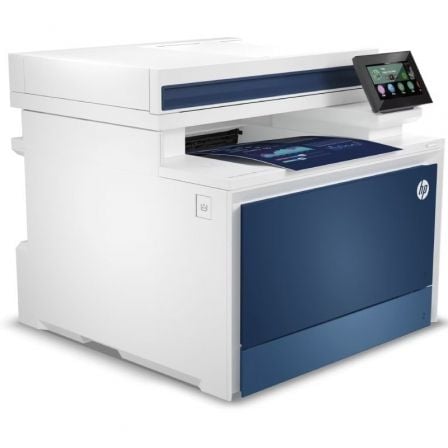 Multifunción Láser Color HP LaserJet Pro 4302dw/ WiFi/ Dúplex/ ADF/ Blanca y Azul - Tiensol